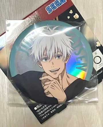 주술회전 세가 럭키 쿠지 G상 오로라 캔뱃지 고죠 사토루