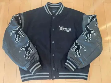 Xlarge DEATH NOTE 데스노트 콜라보 류크 바시티 자켓 M