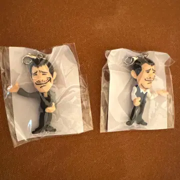 야자와 에이요시 회장 한정판 가챠 MR.E 키링