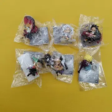 원피스 피규어 키링 전 6종 세트