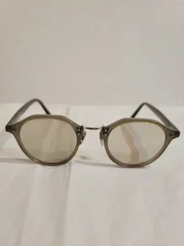 A.D.S.R. SATCHMO 11 카키/실버 프레임 브라운 렌즈