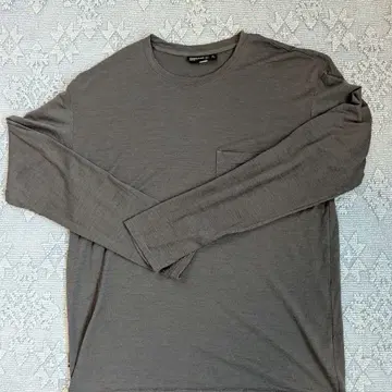 레어 아이스브레이커 네이처다이 긴팔 포켓 T셔츠 L 메리노울