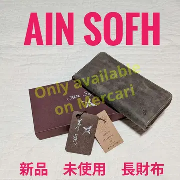 [ 새상품 미사용 ] Ain Sofh 아인소프 장지갑 DA1180-HP