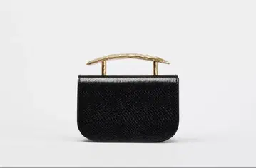 새상품 ZARA 블랙 메탈 핸드백 수납 가방 포함
