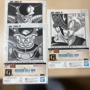 제일복권 드래곤볼 40th G상 코믹스 클리어 파일 세트 묶음 판매