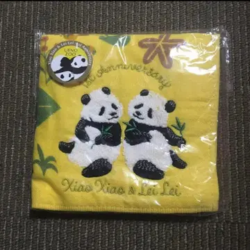 우에노 동물원 팬더 핸드 타월