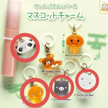 산엑스 유니버스 마스코트 참 메지루시 액세서리 가챠가챠