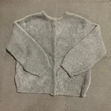 PLST 실버 니트 L 사이즈