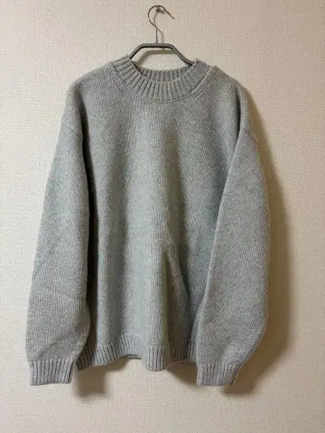 클리닝 완료 Steven Alan 해밀턴 라무스울 모크넥 니트