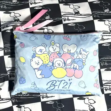 BT21 레인 판초 미사용 새상품
