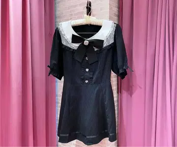 스트라이프 지뢰쨩 반팔 셋업 타베루노스키 Taberunosky