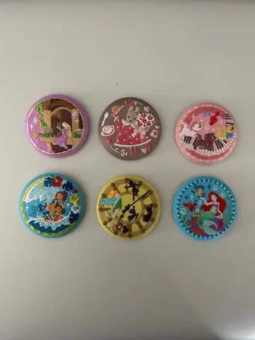 디즈니 자수 캔뱃지