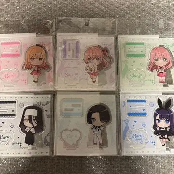 그 비스크 돌은 사랑을 한다 아크릴 스탠드 6종 묶음 판매