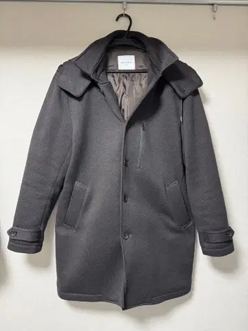 IKKA LOUNGE 울 라이크 니트 스텐카라 코트