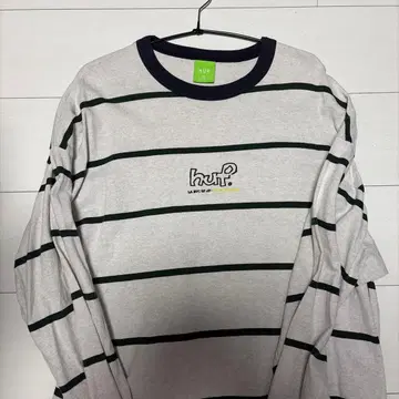 HUF 스트라이프 긴팔 티셔츠 XL
