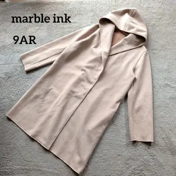 [마블 잉크] 얇은 소재 코트 아우터 (9AR) 베이지 고급 후드 겉옷