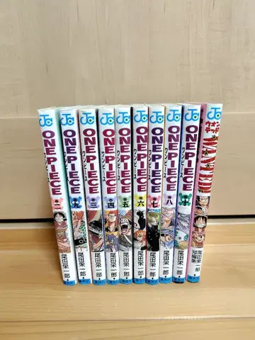ONE PIECE 원피스 2권~10권 + 원티드 전권 초판