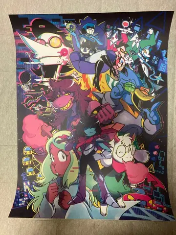 DELTARUNE 델타룬 사이버 월드 포스터