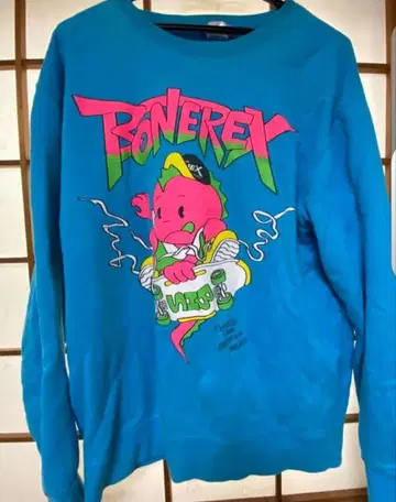 THEX BONEREXBIGBANG 지드래곤 착용 공룡 맨투맨