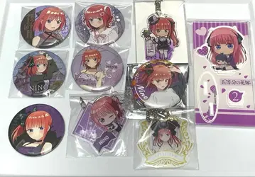 5등분의 신부 나카노 니노 캔뱃지 세트