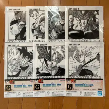 제일복권 드래곤볼 40주년 G상 클리어 파일 7종 세트