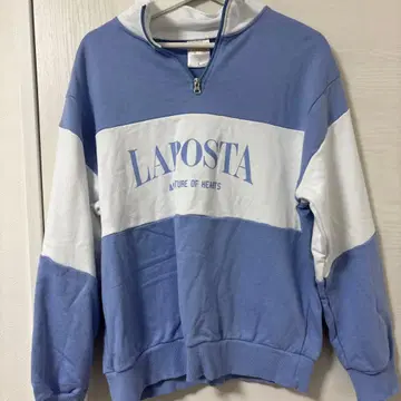 LAPOSTA 라이트 블루/화이트 트레이닝복 L