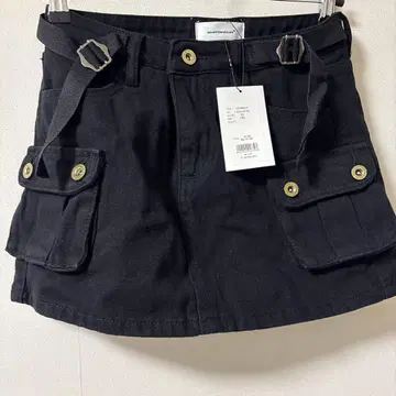 블랙 미니 스커트 프리 사이즈