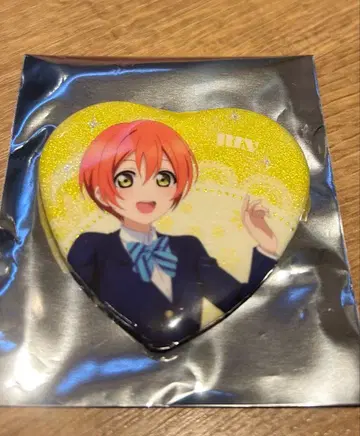 러브 라이브 아틀레 atre 미니게임 하트형 캔뱃지 호시조 린