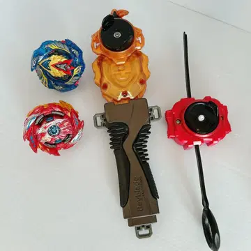 베이블레이드 세트 본체 2개 + 런처 2개 묶음 판매