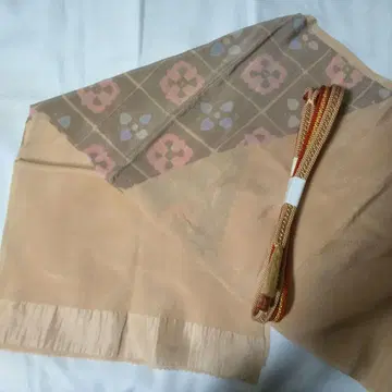 [일본 정통의상 소품] 여성용 오비 장식 천, 허리띠 세트 201