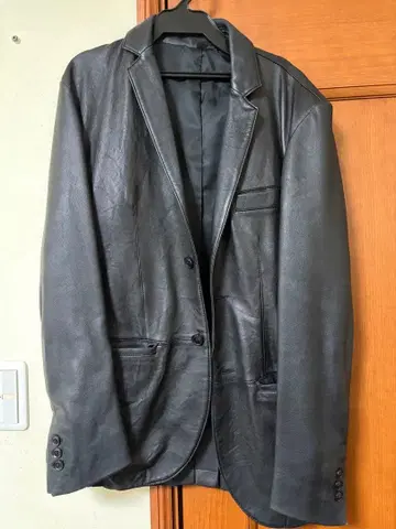 가죽 자켓 양가죽 블랙