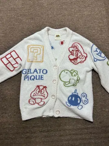GELATO PIQUE 슈퍼 마리오 가디건