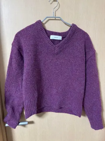 ohotoro mixed V knit 니트