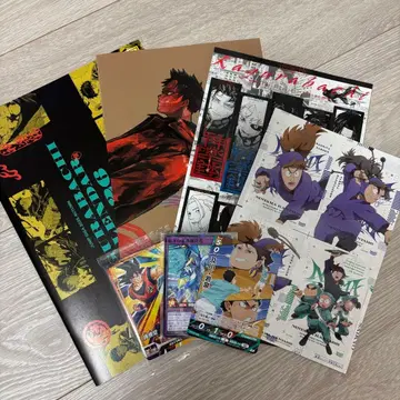미사용 | 카구라바치 외 최강 점프 포스터 엽서 4점
