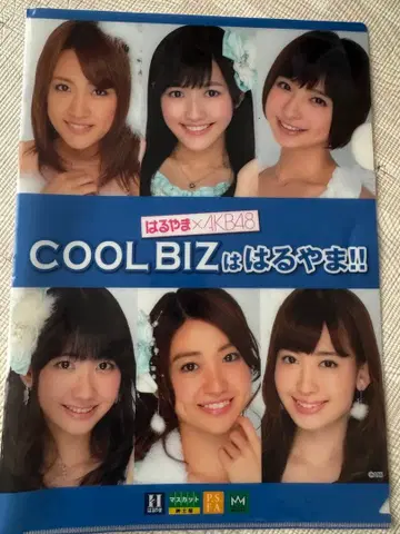 보물 프리미어 하루야마 x AKB48 클리어 파일 세트 4장