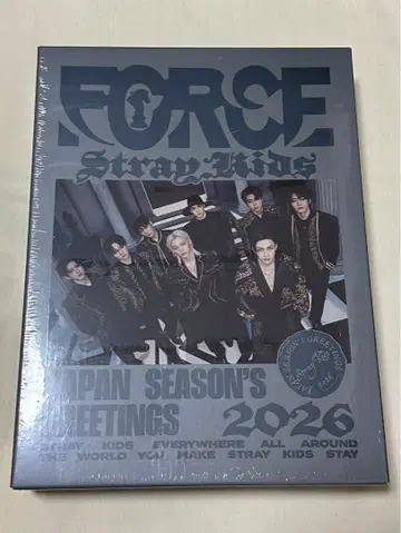 StrayKids/시그리얼/2026/FORCE/JAPAN/SKZ/미개봉