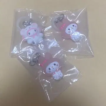 산리오 마이멜로디 메지루시 액세서리 포근포근 스노우 릴렉스