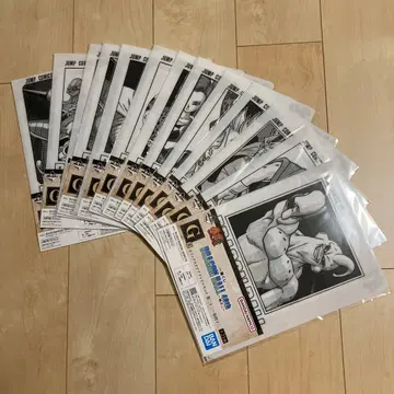 드래곤볼 제일복권 G상 13종 세트 클리어 파일