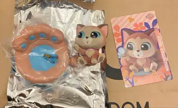 코스비 디즈니 캣 다이나 이상한 나라의 앨리스 피규어 카드 포함