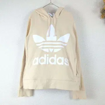 아디다스 맨투맨 후드티 베이지