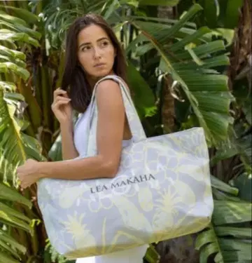 LEA MAKAHAA Aloha 토트백