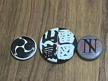 RIZE THE BONEZ 캔뱃지 라이징 선 RISINGSUN 번개 그림