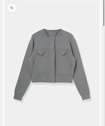 Compact Knit Cashmere Blouson