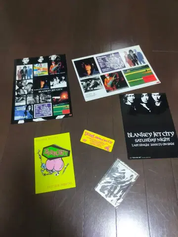 블랑키 제트 시티 스티커 세트