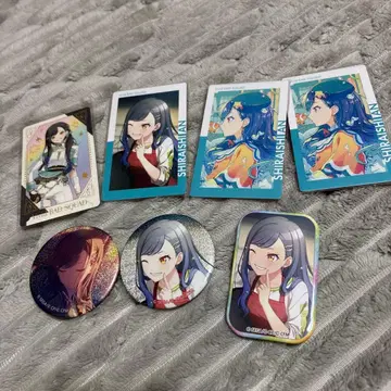 프로세카 시로이시 안 굿즈 묶음 판매 7점