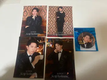 MATSURI 하시즈메 켄지 런치 & 디너쇼 브로마이드 캔뱃지 세트