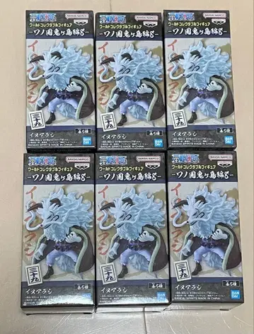 ONE PIECE 월드 컬렉션 와노쿠니 오니가시마편 8 이누아라시 6체