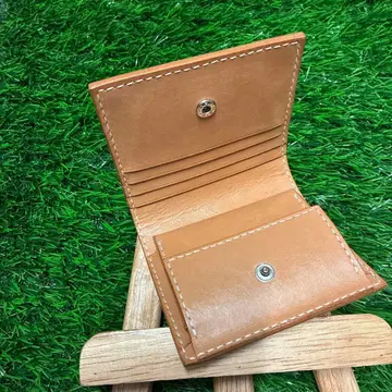 컴팩트 지갑 핸드메이드 접이식 지갑