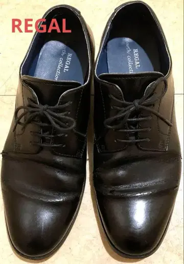 REGAL 블랙 비즈니스 슈즈