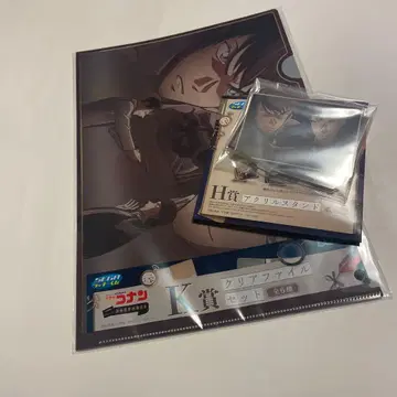 [ 미개봉 ] 명탐정 코난 라이, 스코치 아크릴 스탠드와 파일 세트